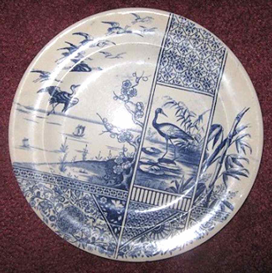 Kioto Blue Dinner Plate by Brownhills-1