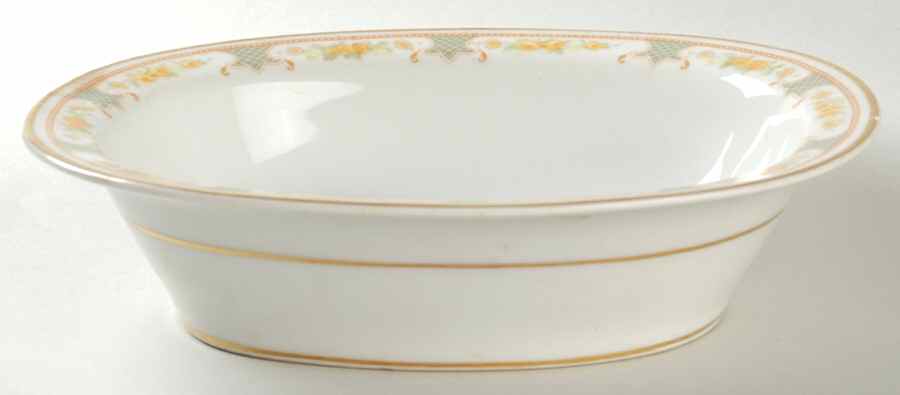 BWD717 9" Oval Vegetable Bowl by Bawo & Dotter-1