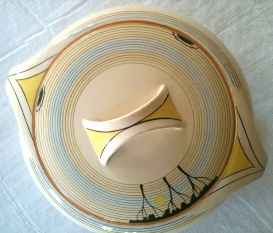 5663 Sugar Bowl & Lid by Burgess & Leigh-1