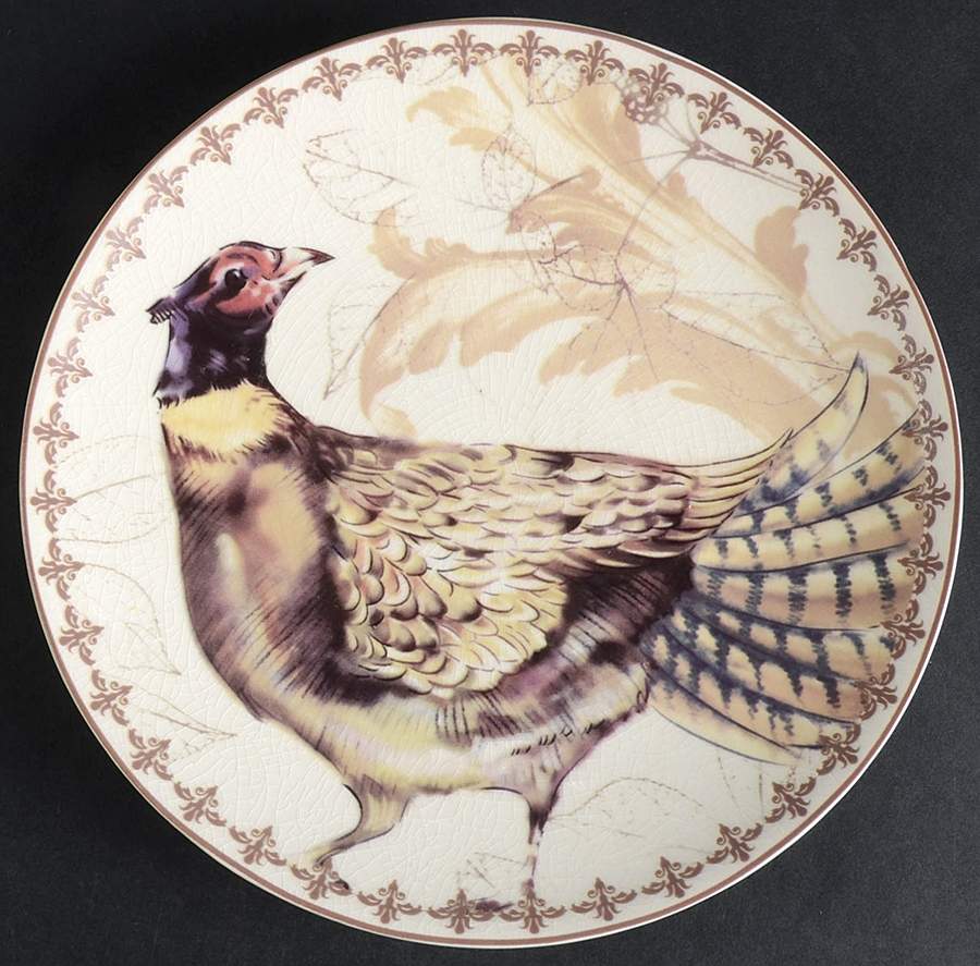 Autumn Birds Salad Plate by Biltmore for Your Home-1