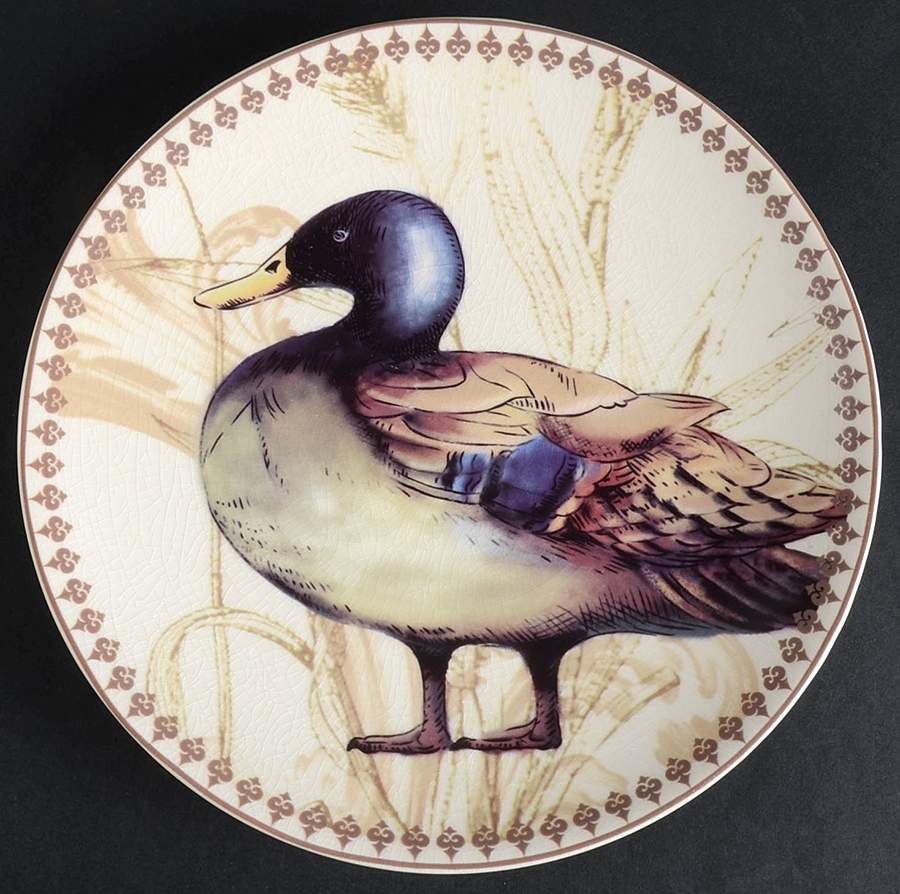 Autumn Birds Salad Plate by Biltmore for Your Home-1