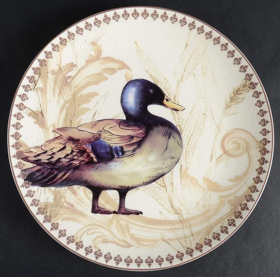 Autumn Birds Dinner Plate by Biltmore for Your Home-1