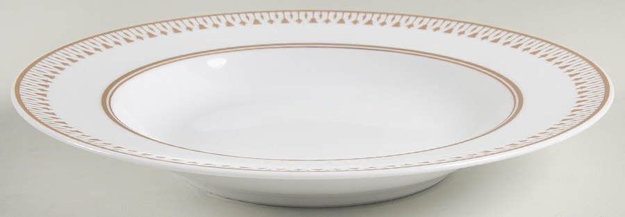 Soleil Levant Large Rim Soup Bowl by Bernardaud-1
