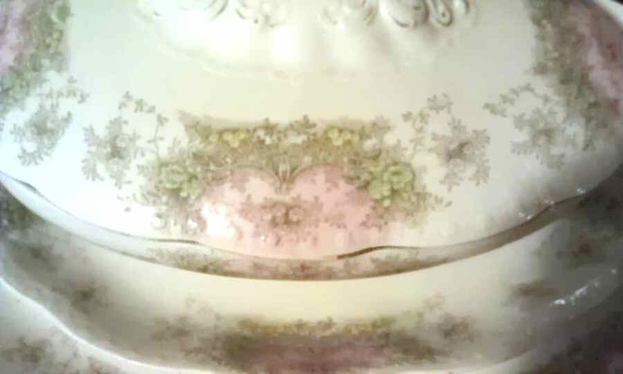 W967 Oval Covered Vegetable by Bishop & Stonier-1