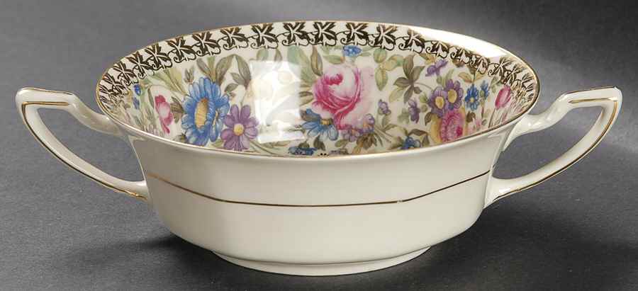 BAV434 Flat Cream Soup Bowl by Bavaria-1