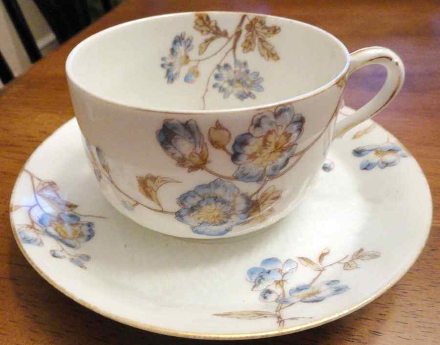 BWD726 Flat Cup & Saucer Set by Bawo & Dotter-1
