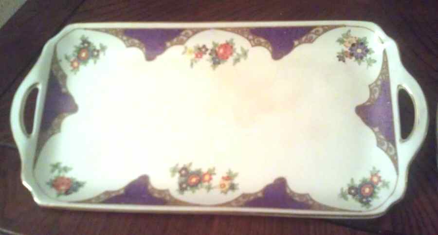3952 Handled Serving Tray by Burgess & Leigh-1