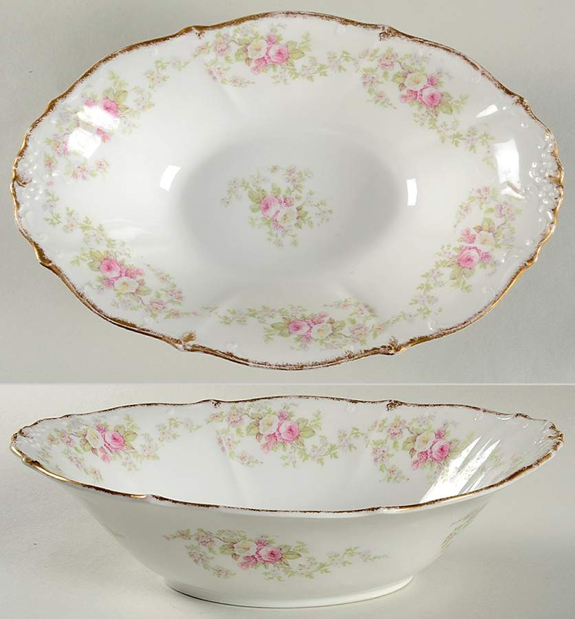BWD729 10" Oval Vegetable Bowl by Bawo & Dotter-1