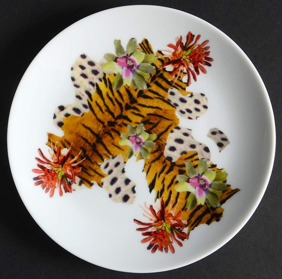 Euro Tropiques Bread & Butter Plate by Bernardaud-1
