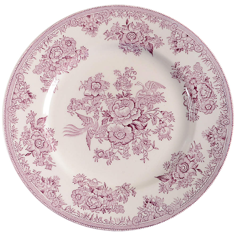 Asiatic Pheasant Plum Salad Plate by Burgess & Leigh-1