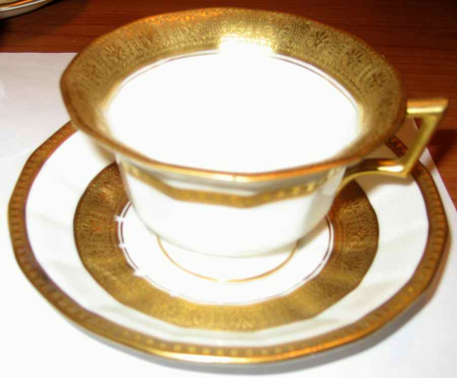 17789 Footed Cup & Saucer Set by Briton-1