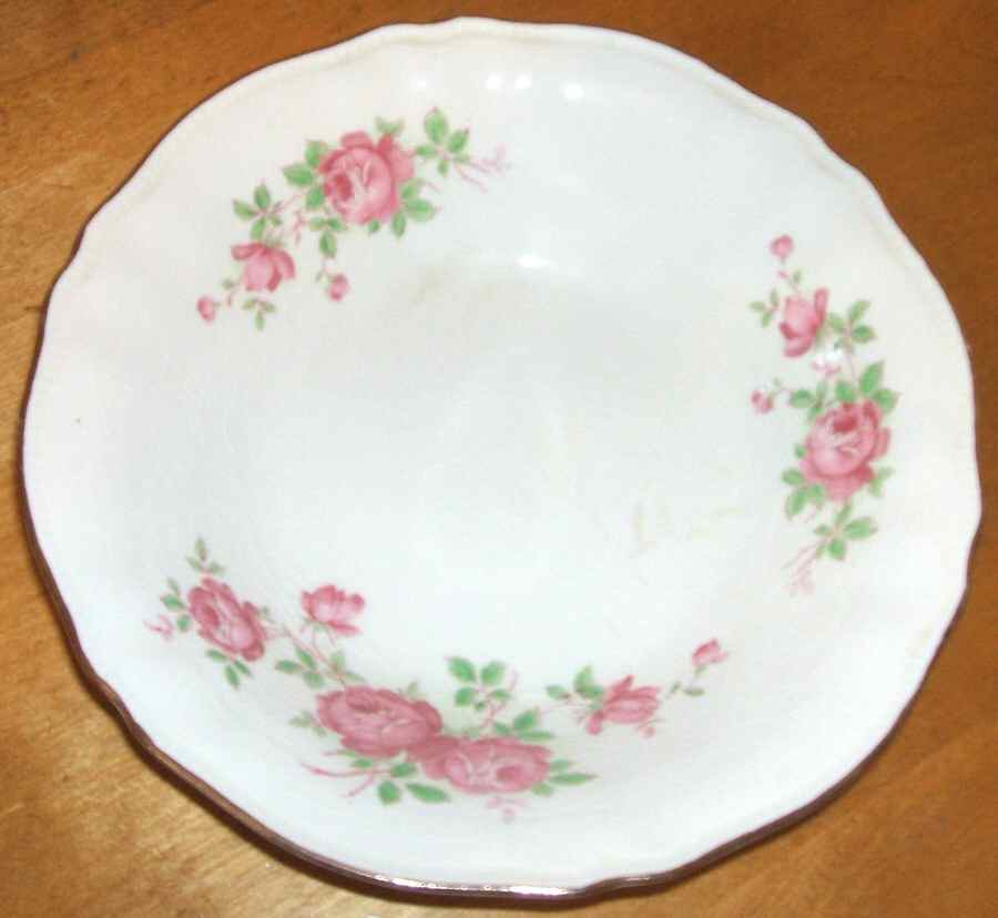 Devon Rose Coupe Soup Bowl by British Empire Ware-1