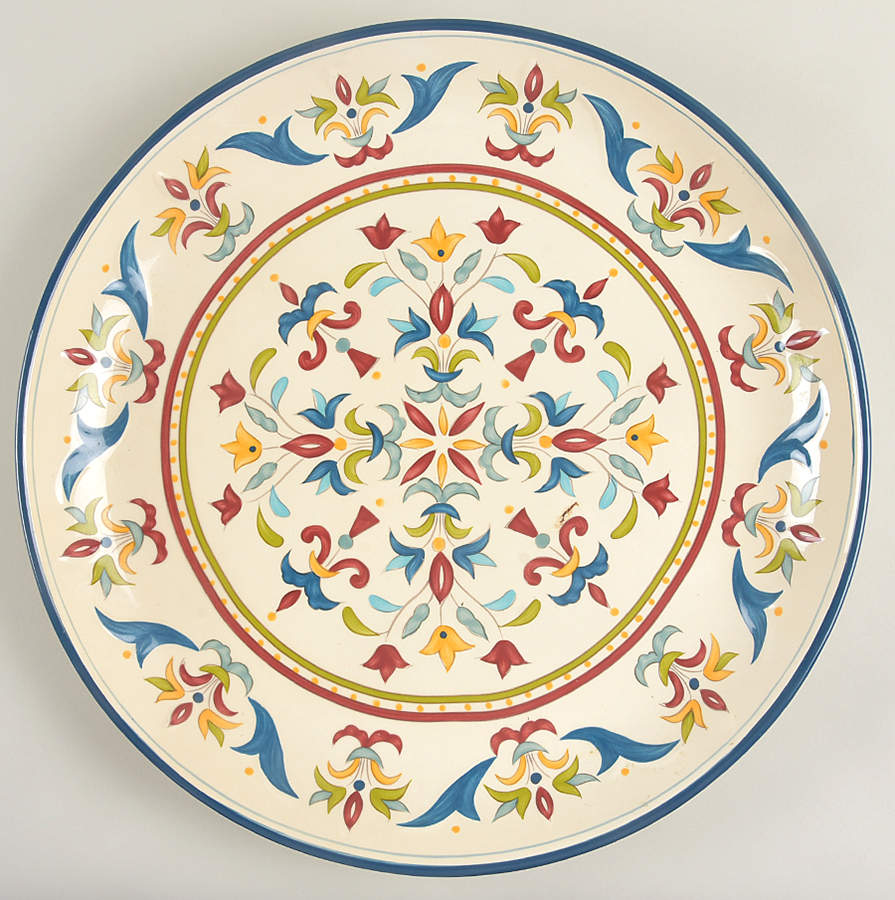 Sevilla 16" Chop Plate (Round Platter) by Bobby Flay-1