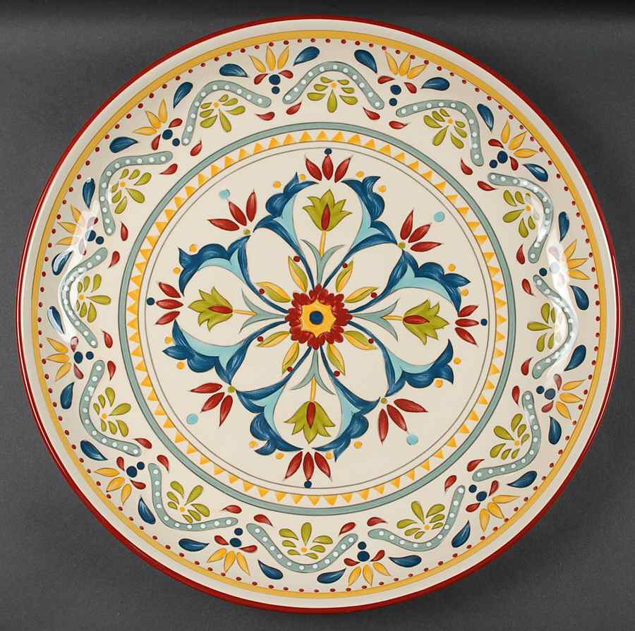 Sevilla 16" Chop Plate (Round Platter) by Bobby Flay-1