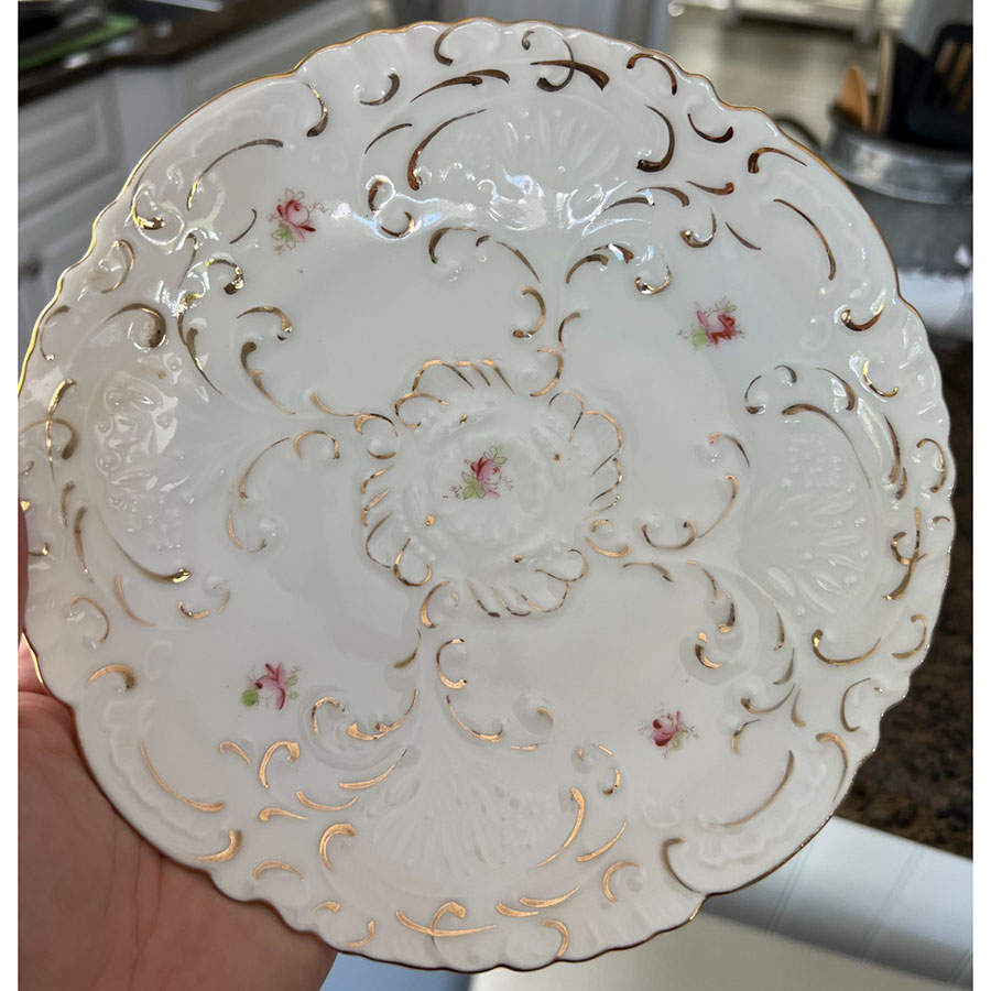 B2H5 Salad Plate by Benjamin F Hunt & Son-1