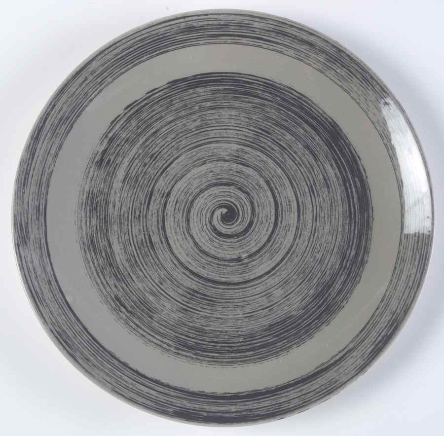 Roundelay Dinner Plate by Blue Ridge Southern Pottery-1