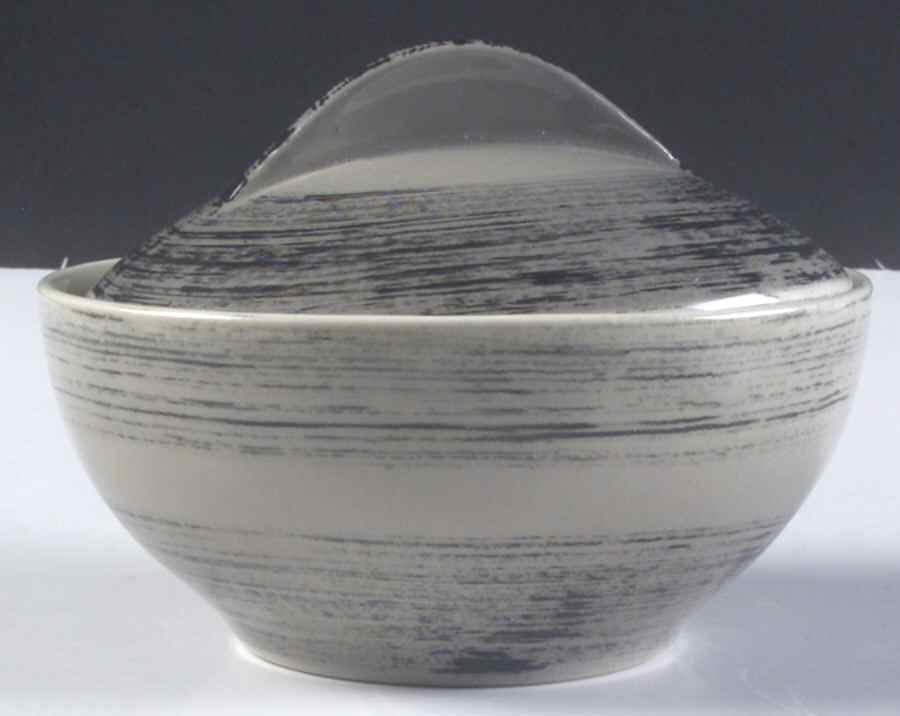 Roundelay Sugar Bowl & Lid by Blue Ridge Southern Pottery-1