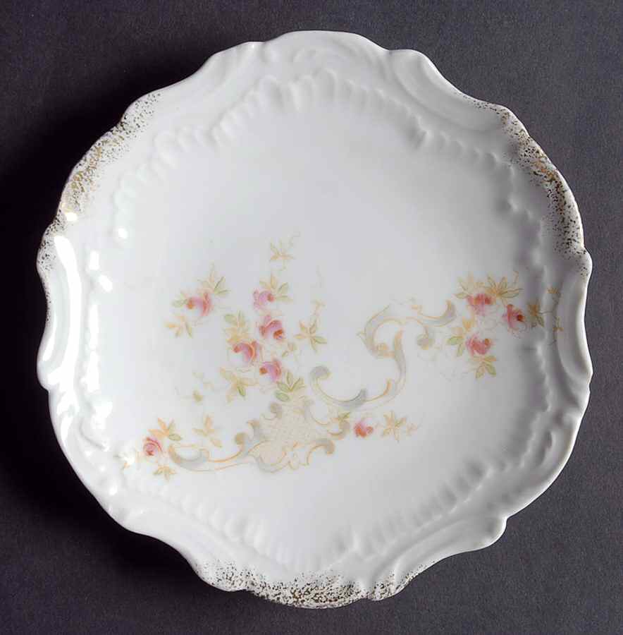 B2H6 Bread & Butter Plate by Benjamin F Hunt & Son-1