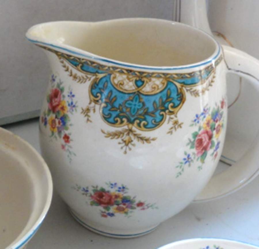 Balmoral Blue Creamer by Barratts-1