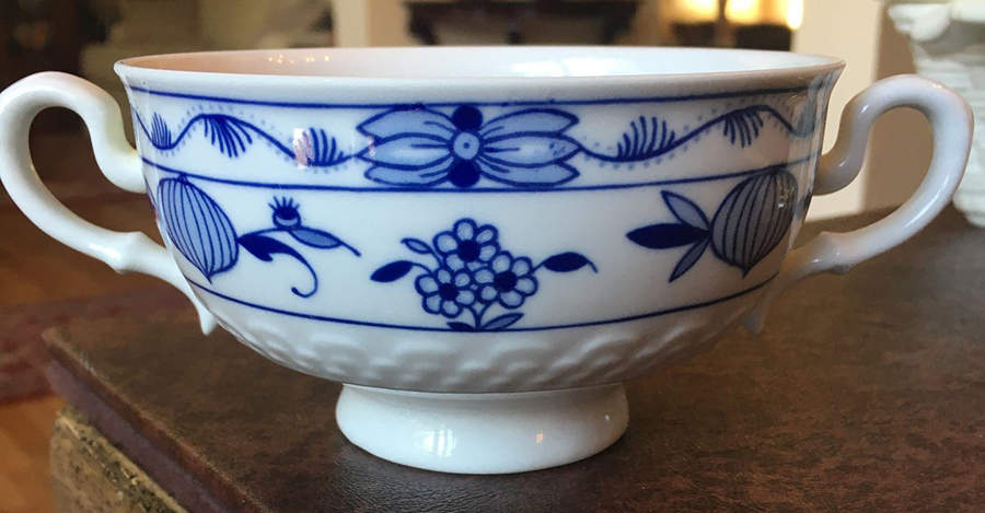 BEB88 Footed Cream Soup Bowl by Beyer & Bock-1