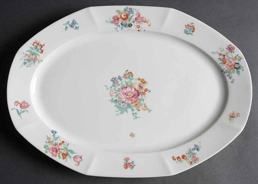 BAL47 16" Oval Serving Platter by H Balleroy-1