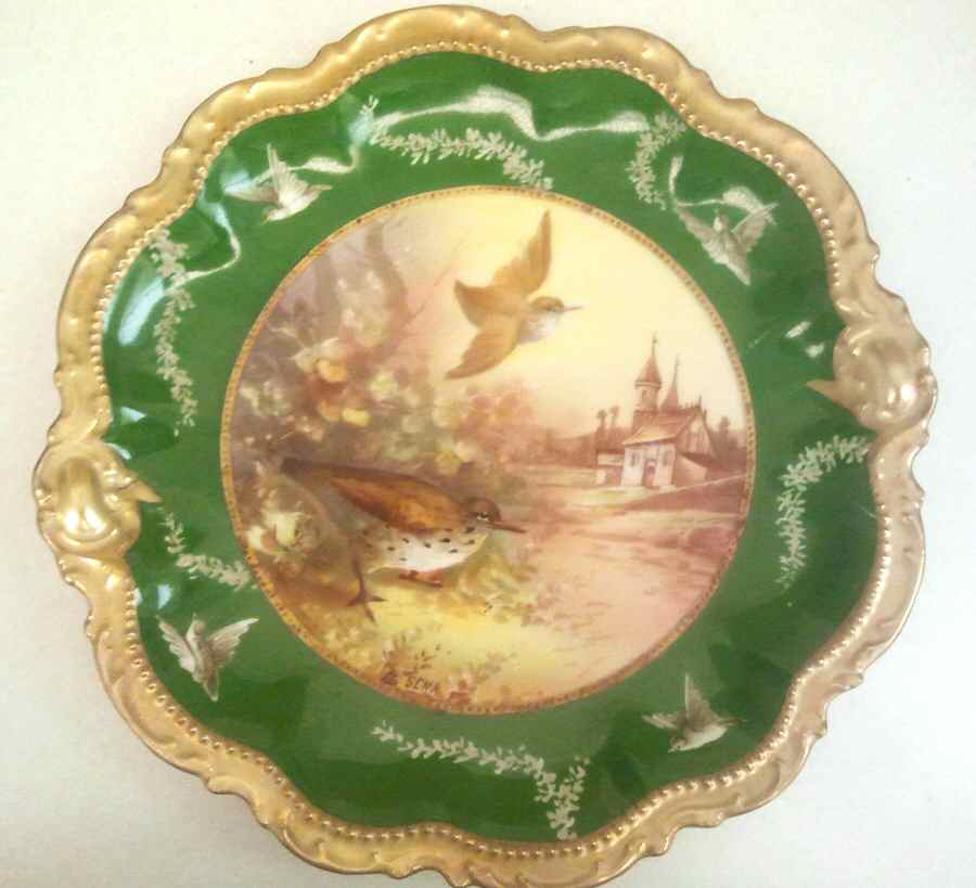 BOG138 Luncheon Plate by George Borgfeldt-1