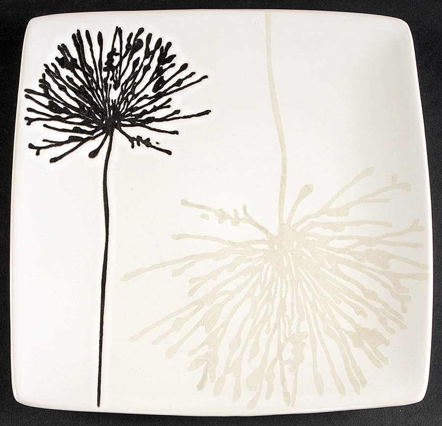 Shadow Garden Salad Plate by Baum Brothers-1