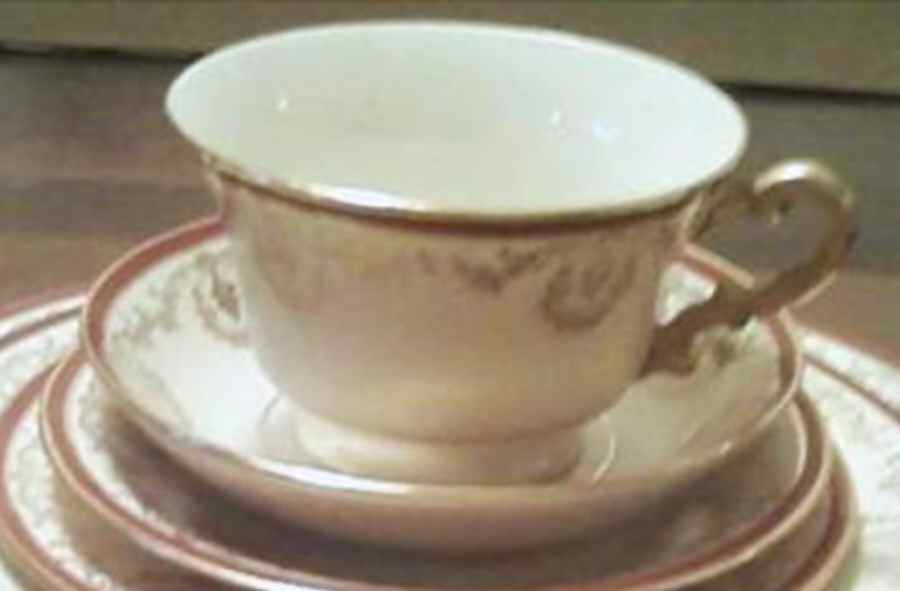 BWO10 Footed Cup & Saucer Set by Bretton Woods-1