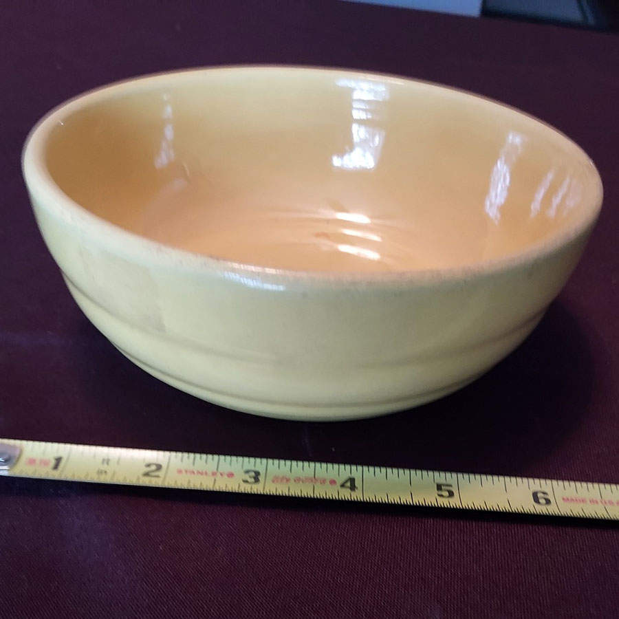 Gloss Pastel Kitchenware Yellow 5" Mixing Bowl by Bauer-1