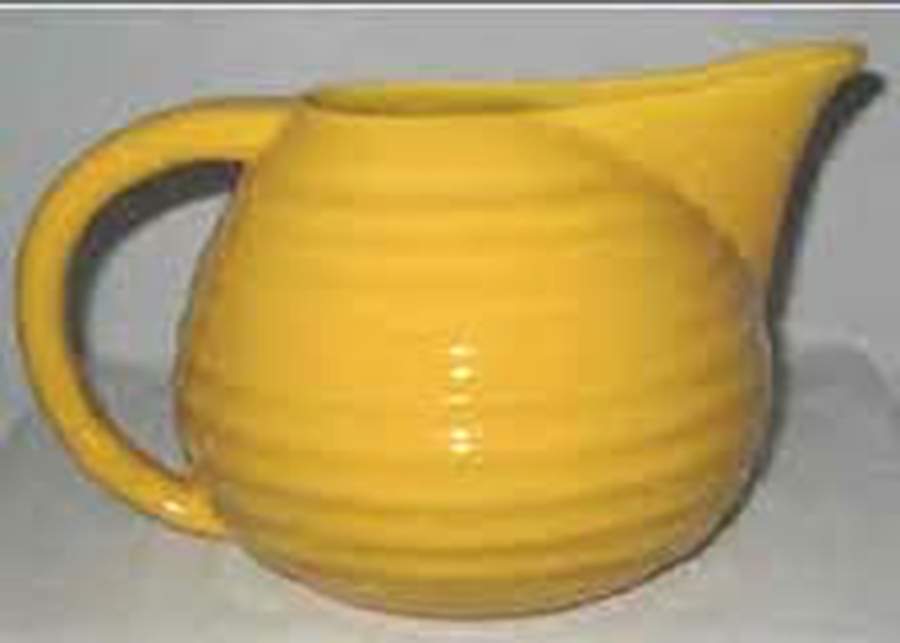 Gloss Pastel Kitchenware Yellow 64 Oz Pitcher by Bauer-1