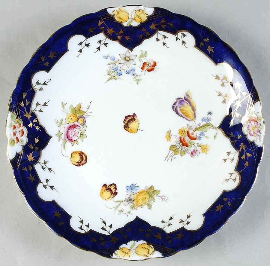 4057 Cake Plate by Blyth Porcelain Co-1