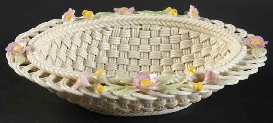 Basketware Annual Henshall Basket by Belleek Pottery (Ireland)-1