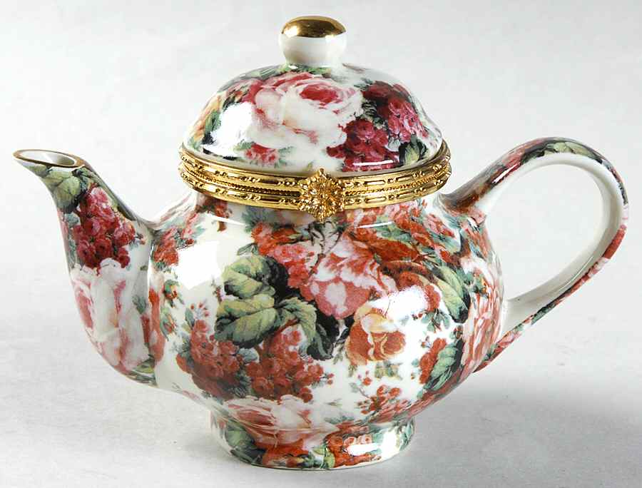 BAU80 Miniature Teapot & Hinged Lid by Baum Brothers-1