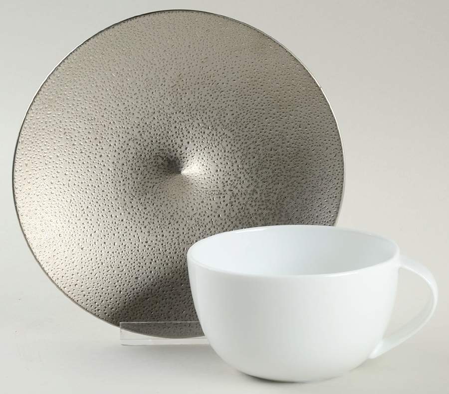 Bulle Flat Cup & Saucer Set by Bernardaud-1