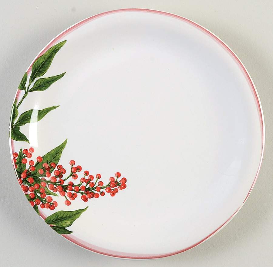 Holiday Branch Salad Plate by Ballard Designs-1