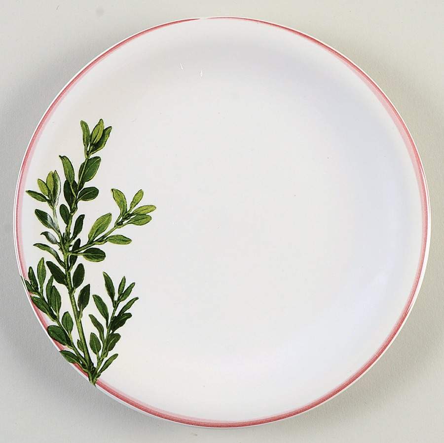 Holiday Branch Salad Plate by Ballard Designs-1