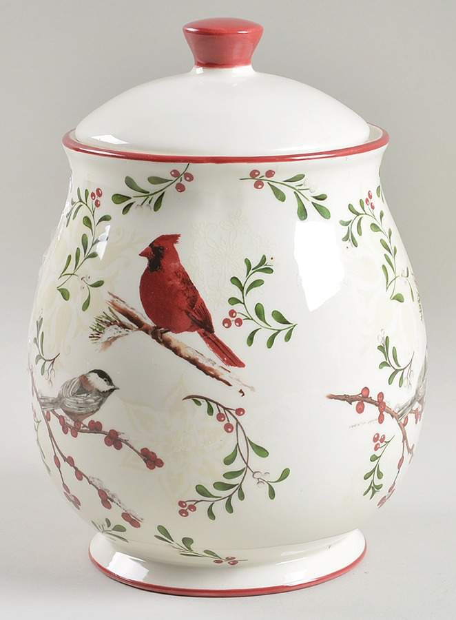 Winter Forest Cookie Jar & Lid by Better Homes and Gardens-1
