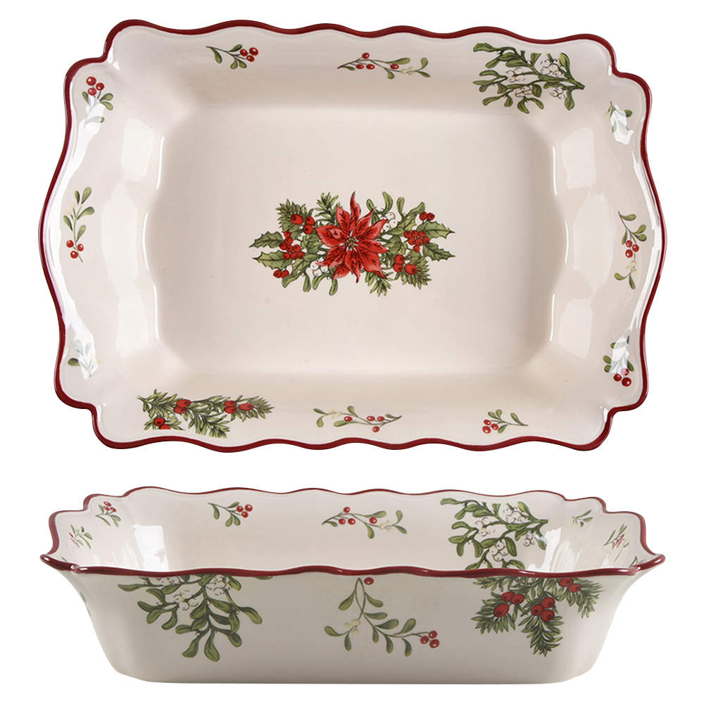 Winter Forest 13'' Rectangular Baker by Better Homes and Gardens-1