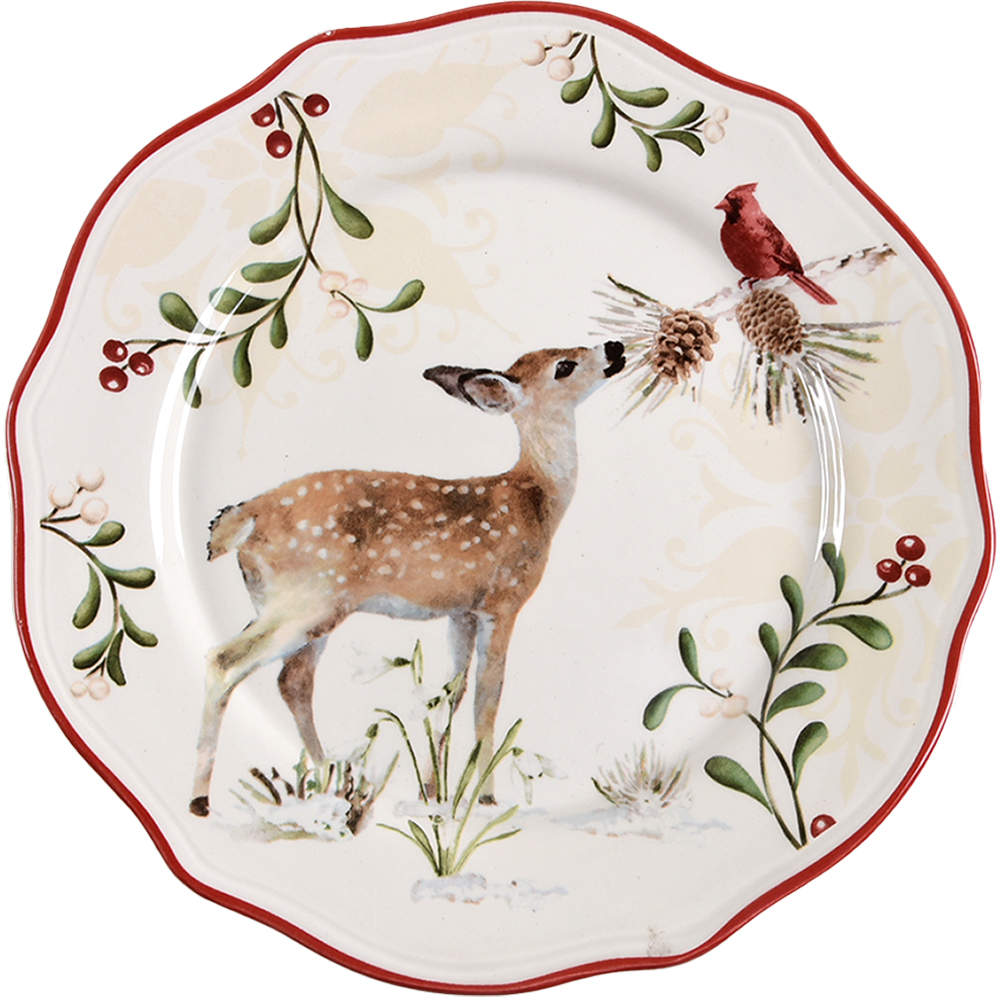 Winter Forest Salad Plate by Better Homes and Gardens-1