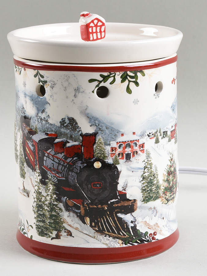 Winter Forest Electric Wax Tart Warmer & Lid by Better Homes and Gardens-1