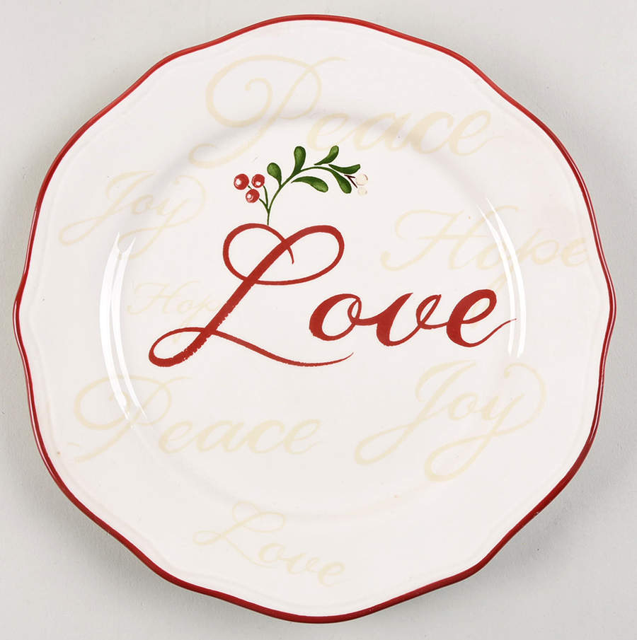 Winter Forest Salad Plate by Better Homes and Gardens-1
