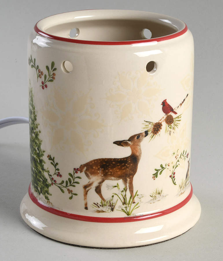 Winter Forest Electric Wax Tart Warmer No Lid by Better Homes and Gardens-1