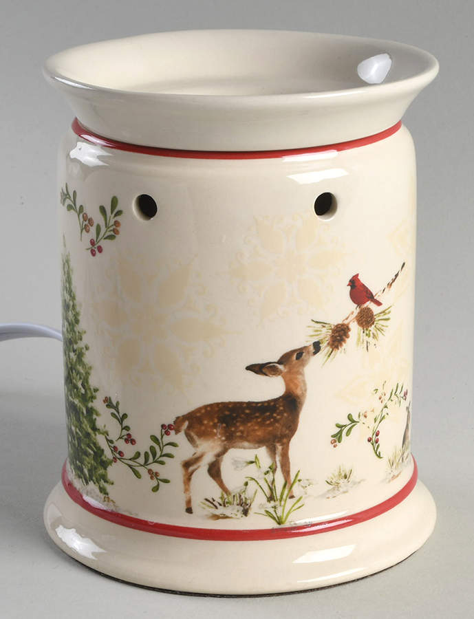 Winter Forest Electric Wax Tart Warmer & Lid by Better Homes and Gardens-1