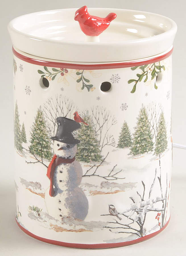 Winter Forest Electric Wax Tart Warmer & Lid by Better Homes and Gardens-1