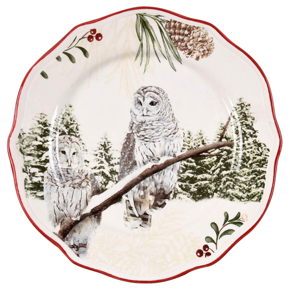 Winter Forest Salad Plate by Better Homes and Gardens-1