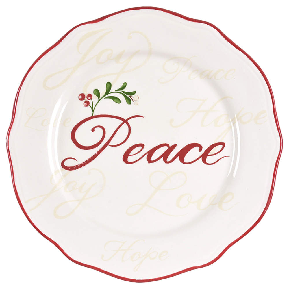 Winter Forest Salad Plate by Better Homes and Gardens-1