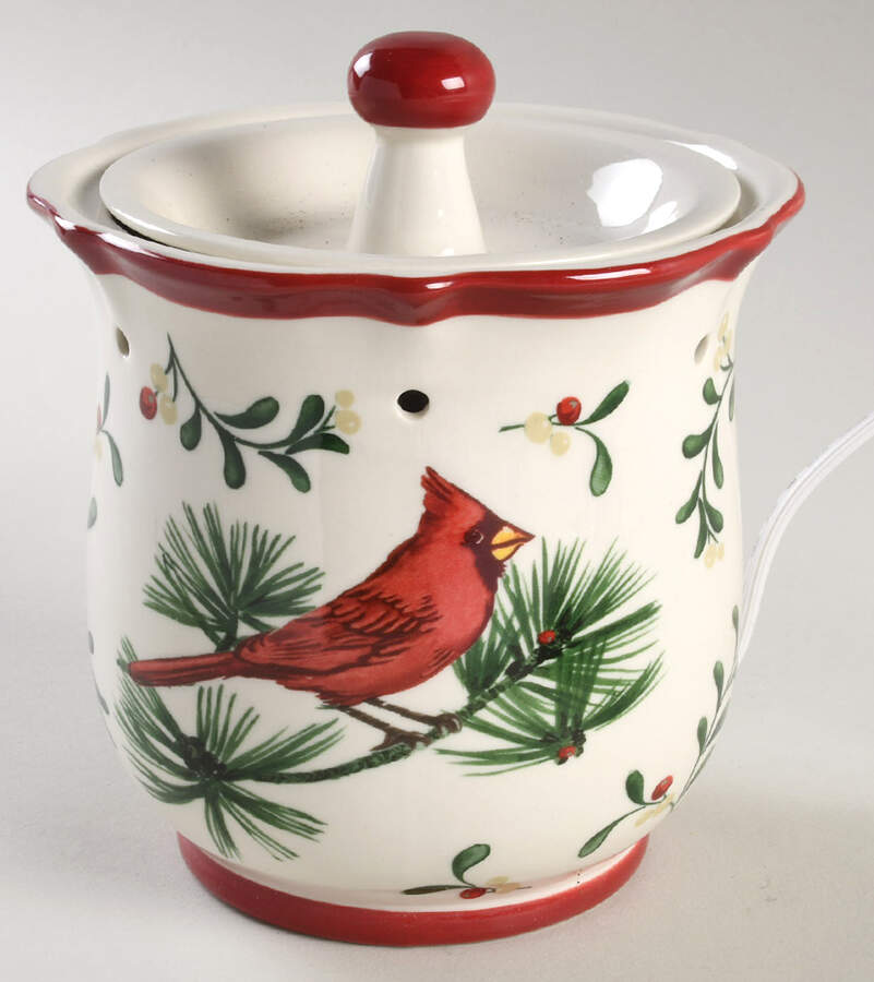 Winter Forest (Electric) Wax Tary Warmer & Lid by Better Homes and Gardens-1