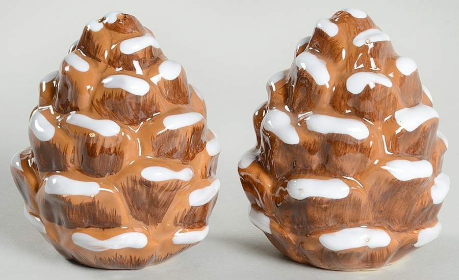 Winter Forest Figural Salt and Pepper by Better Homes and Gardens-1