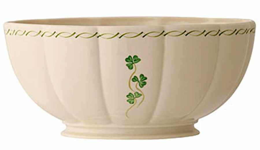 Adare 8" Round Bowl by Belleek Pottery (Ireland)-1