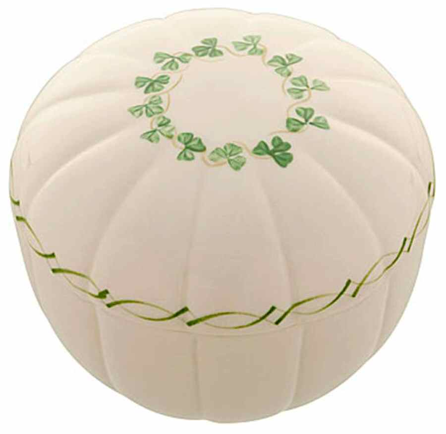 Adare Keepsake Box by Belleek Pottery (Ireland)-1